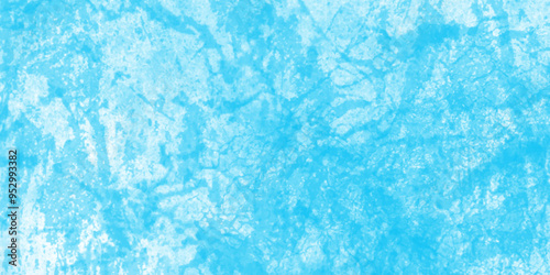 Modern light and bright watercolor grungy texture of cyan pattern floor with imitation of design background, luxury cyan grungy watercolor perfect concept color hand painted abstract background.