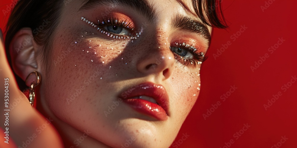 Futuristic Glam: Vivid Color Styling Futuristic Glam: Vivid Color Styling