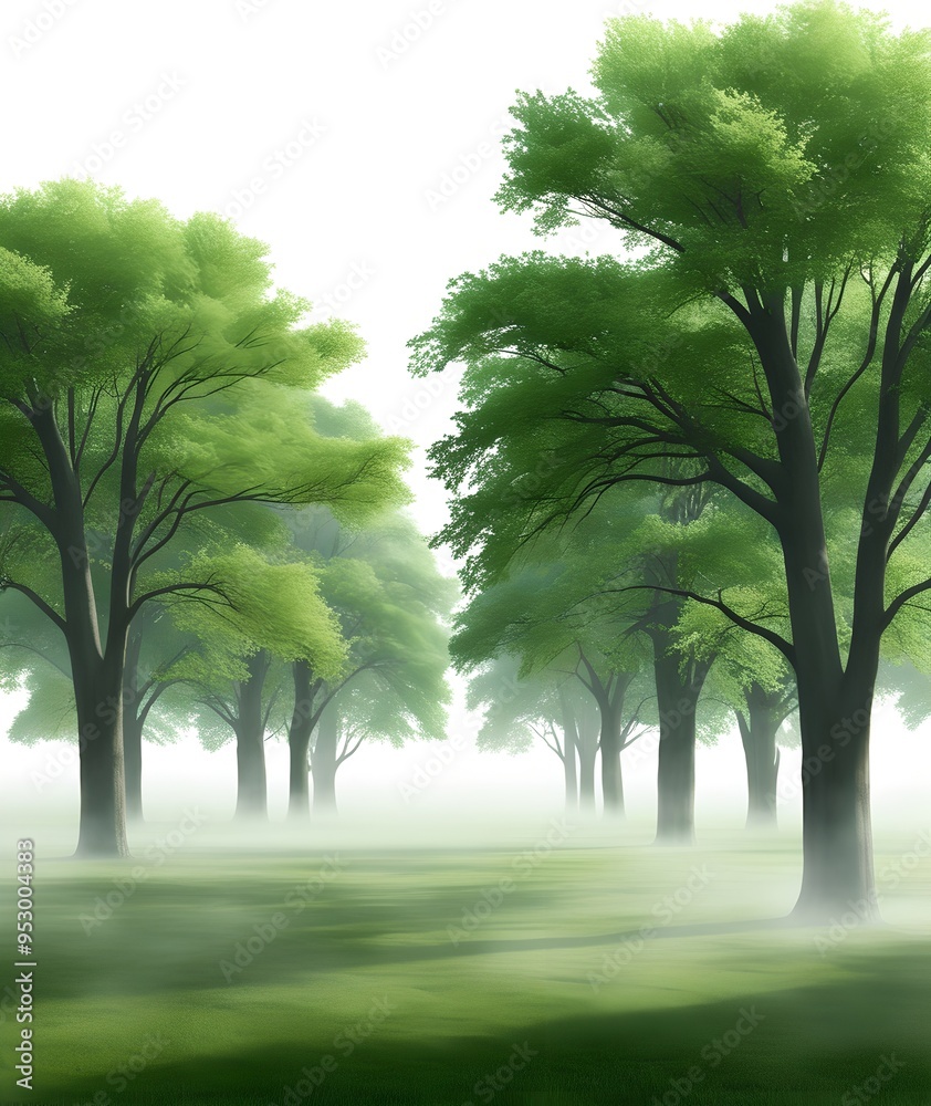 trees in the park