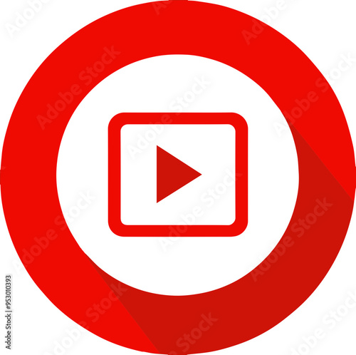 비디오 재생 아이콘, 멀티미디어 및 스트리밍 콘텐츠