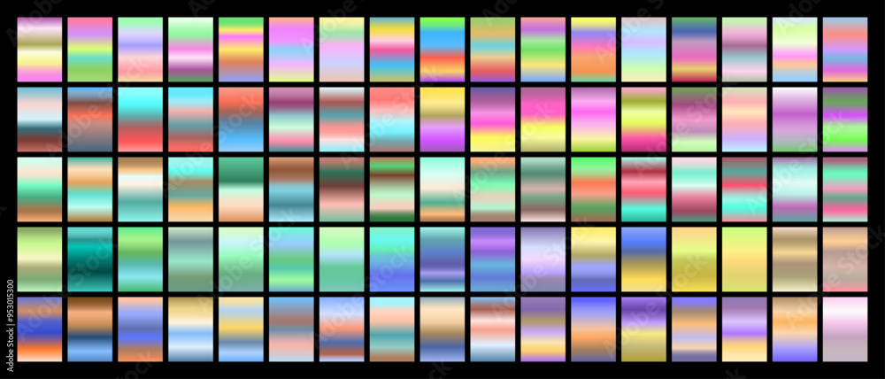 Colorful Web Gradient Set Colorful Web Gradient Set