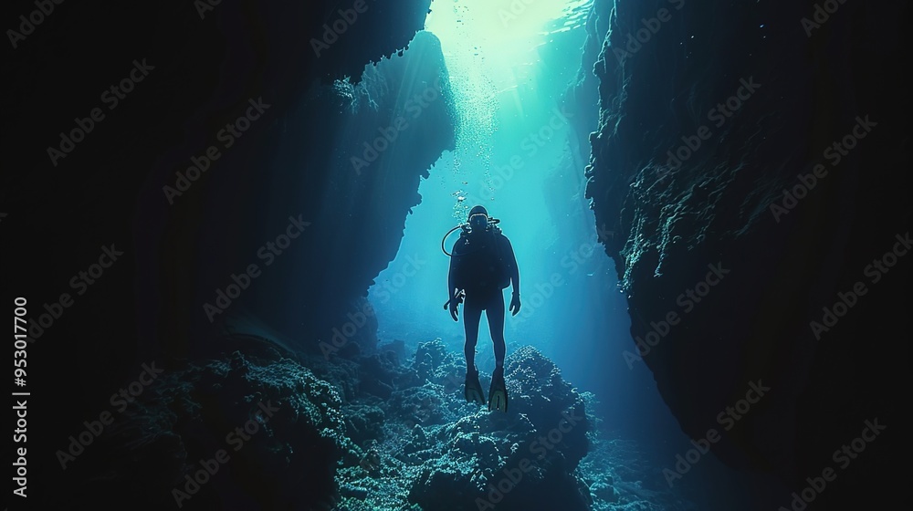 underwater cave explore wallpaper underwater cave explore wallpaper