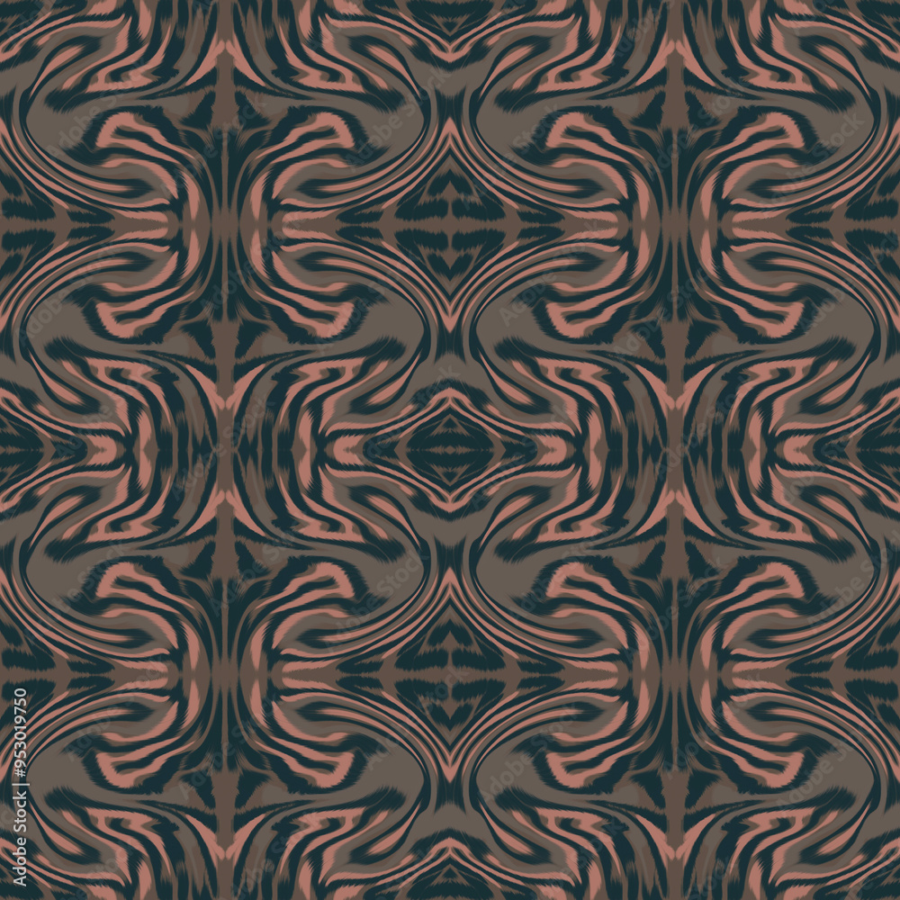 Ikat seamless pattern, geometric design, motif ethnic handmade, Ikat ethnic tribal, boho colors seamless wallpaper. Ethnic Ikat abstract background art, greeting cards, printing products. Ikat seamless pattern, geometric design, motif ethnic handmade, Ikat ethnic tribal, boho colors seamless wallpaper. Ethnic Ikat abstract background art, greeting cards, printing products.