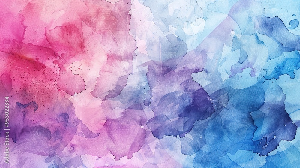 Fototapeta premium watercolour pattern wallpaper