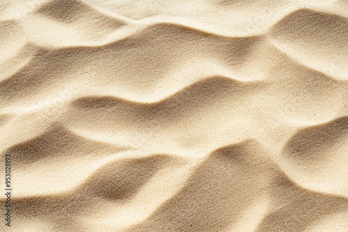 background of beige beach sand with natural pattern, ai