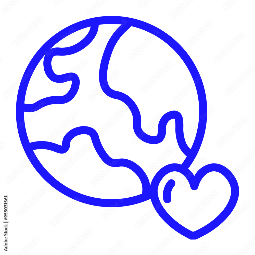 love earth in colour icon -illustration, world, vector, environment, love, globe, earth, ecology, save, planet love earth in colour icon -illustration, world, vector, environment, love, globe, earth, ecology, save, planet