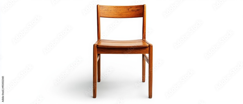 Wooden Chair on a White Background. Wooden Chair on a White Background.