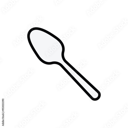 spoon icon vector design templates simple and modern
