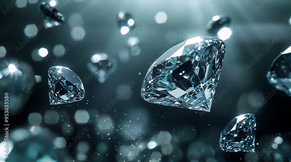 Diamonds in the Air: A Sparkling Display of Gems