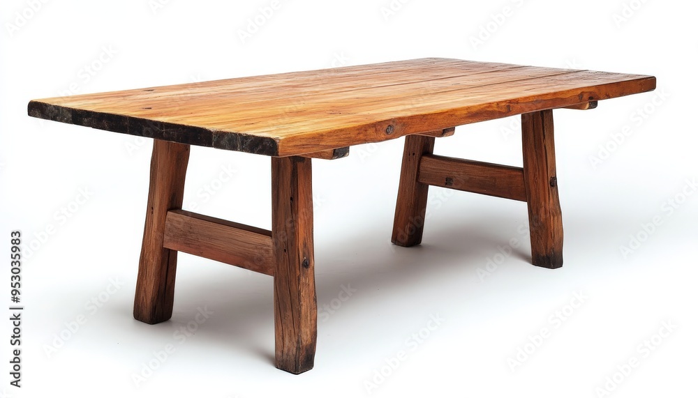 Rustic Wooden Table.