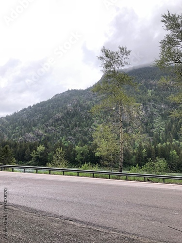 road in the mountains