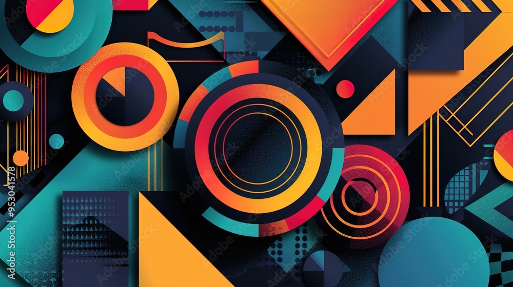 Geometric pattern wallpaper Geometric pattern wallpaper