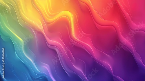 Rainbow pattern wallpaper