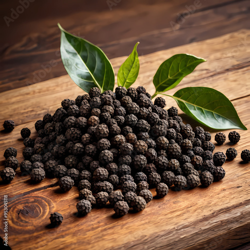 realistic illustration of Black Pepper Spice Collection