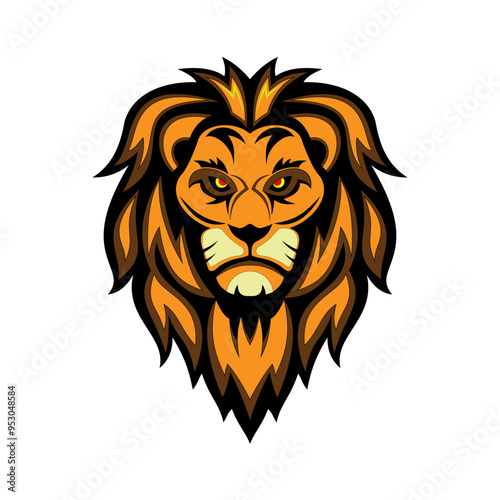 Lion Face Lion Head Logo