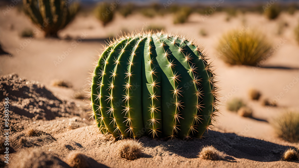 Desert area landscape Desert area landscape