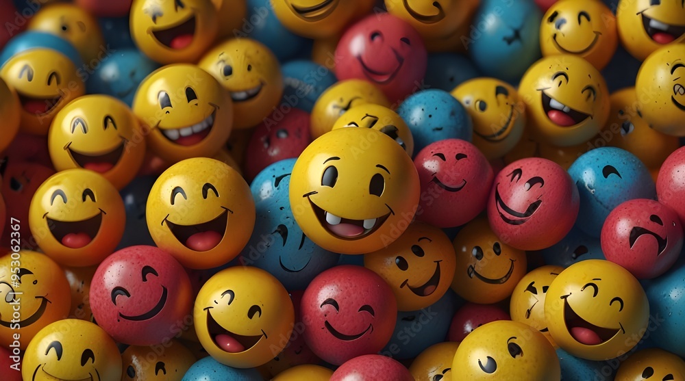 national smiley day 3d illustration world emoji day.generative.ai national smiley day 3d illustration world emoji day.generative.ai