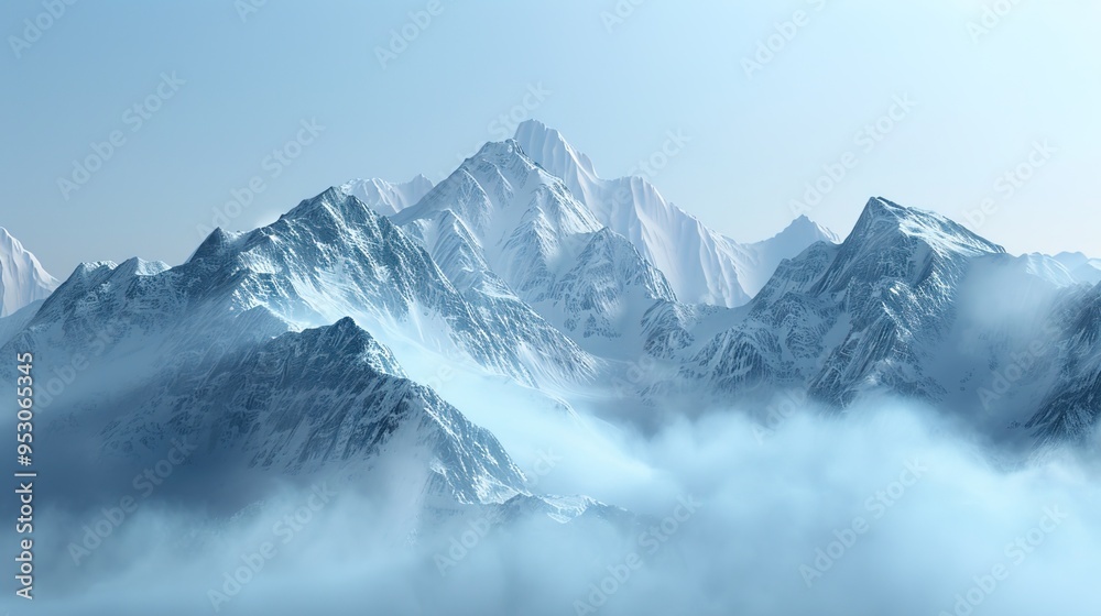 foggy mountain pattern wallpaper foggy mountain pattern wallpaper