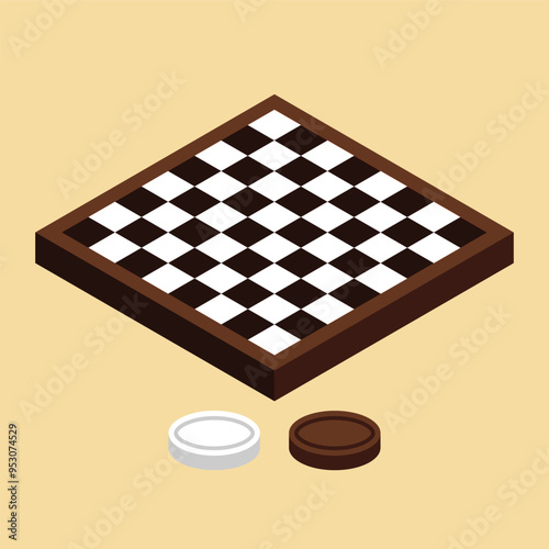 Checker Board 3D