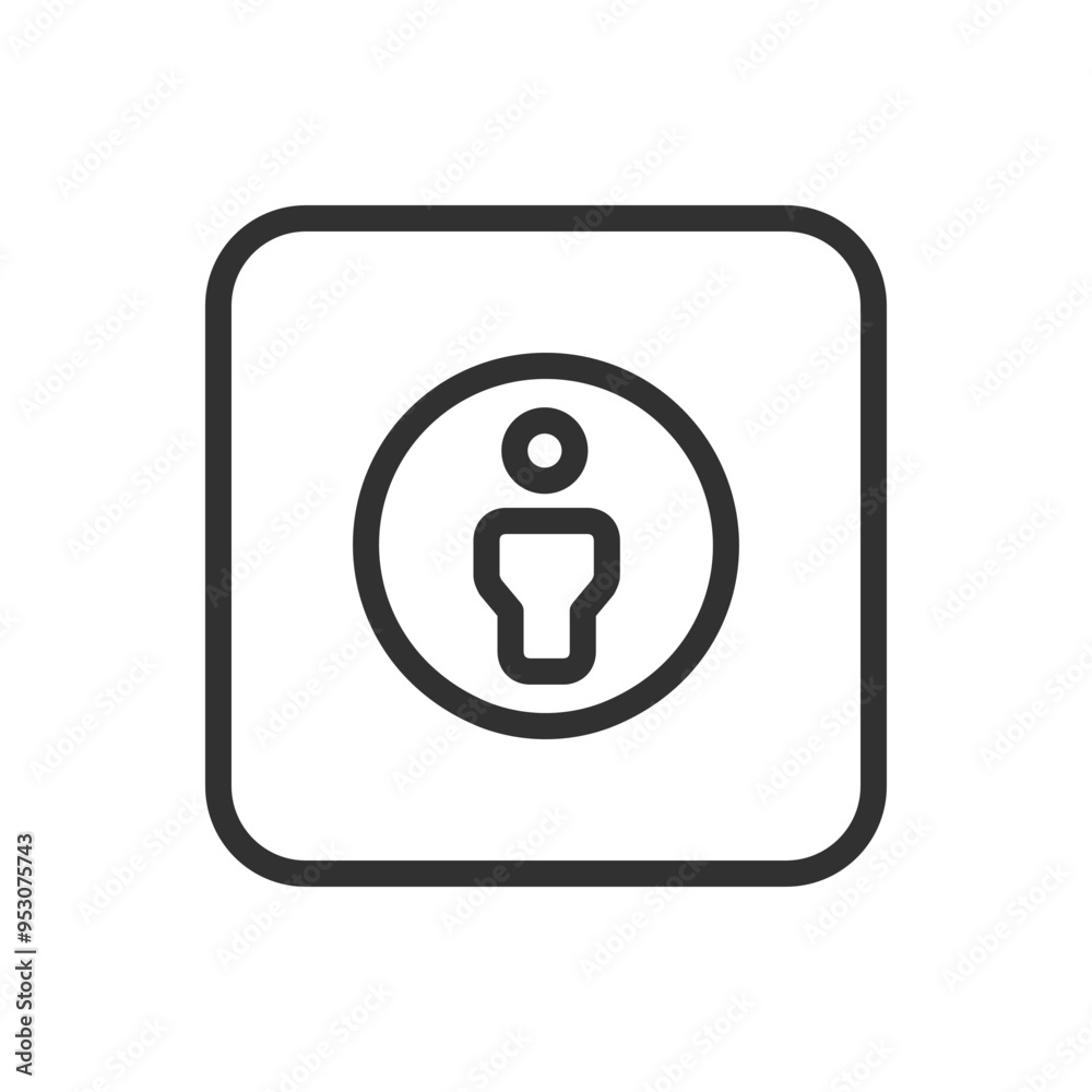 Attribution symbol icon. Modern, simple flat vector illustration for web site or mobile app Attribution symbol icon. Modern, simple flat vector illustration for web site or mobile app