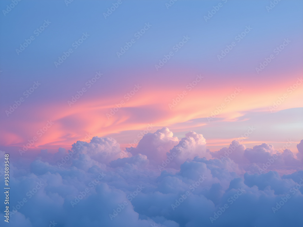 Dreamscape clouds background with fantastical colors Dreamscape clouds background with fantastical colors