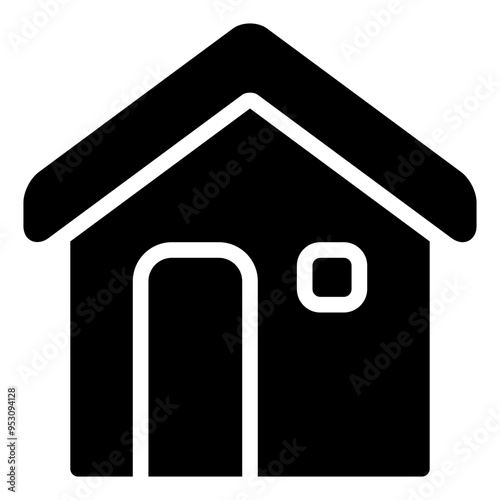 home, house, ui, user interface solid or glyph icon