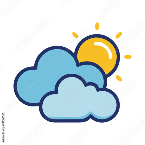 High-Quality Cloud Icon Vector Illustration