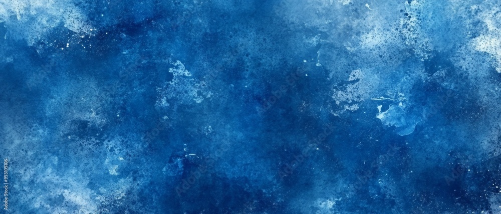 Dark Blue Abstract Watercolor Paint Background Dark Blue Abstract Watercolor Paint Background