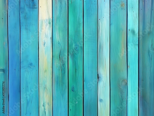 Texture of vertical blue boards. Background with place