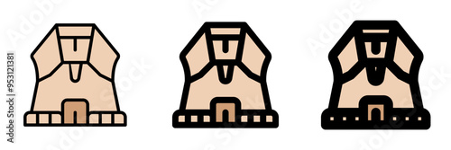 Editable statue, sculpture vector icon. Landmark, monument, culture, building, architecture. Part of a big icon set family. Perfect for web and app interfaces, presentations, infographics, etc