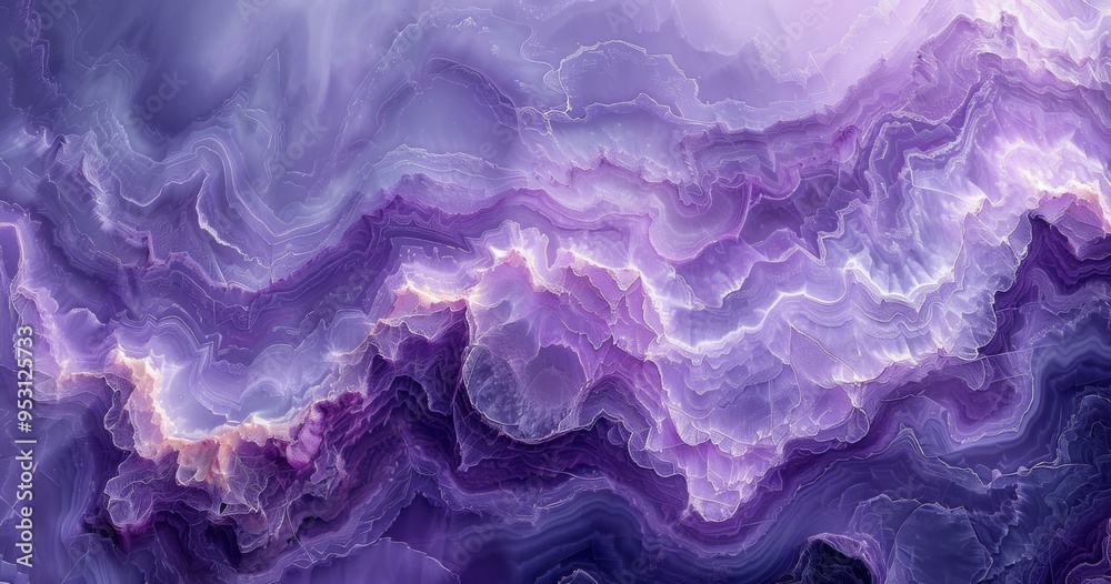 Abstract Cloudscape with Purple Hues Abstract Cloudscape with Purple Hues