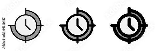 Editable movie countdown time vector icon. Movie, cinema, entertainment. Part of a big icon set family. Perfect for web and app interfaces, presentations, infographics, etc