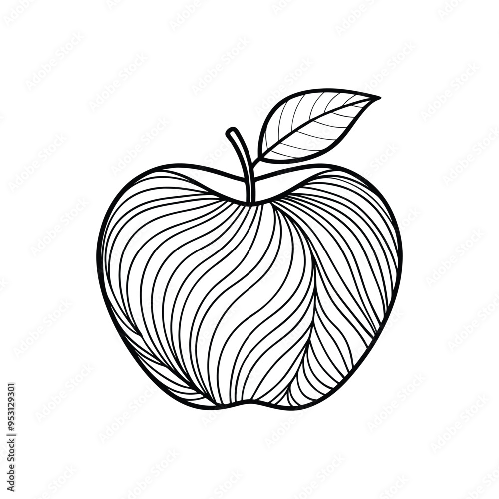 Minimalist Apple Icon Essential Vector Graphics Minimalist Apple Icon Essential Vector Graphics