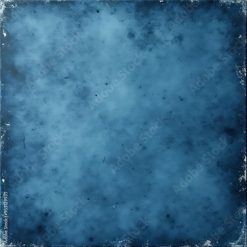 photocopy texture background with grunge blue detail