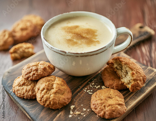 Cozy Coffee and Cookie Delight