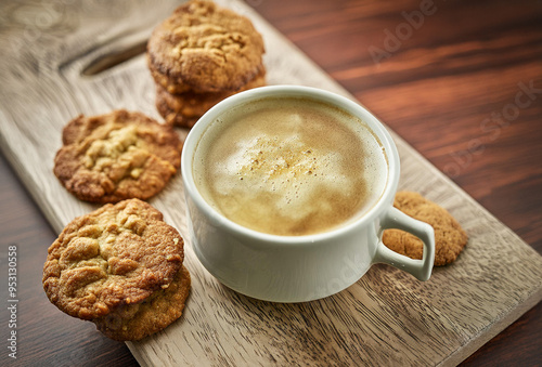 Cozy Coffee and Cookie Delight