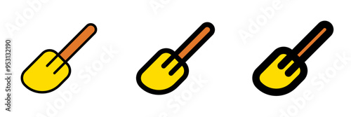 Editable spatula, turner, spreader vector icon. Bakery, cooking, appliances, kitchenware, food. Part of a big icon set family. Perfect for web and app interfaces, presentations, infographics, etc