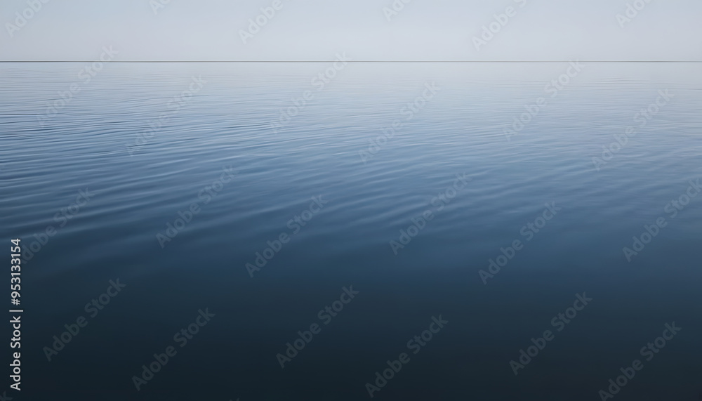 A serene view of calm water with gentle ripples, reflecting a soft blue hue. The surface appears smooth and tranquil, creating a peaceful atmosphere. A serene view of calm water with gentle ripples, reflecting a soft blue hue. The surface appears smooth and tranquil, creating a peaceful atmosphere.