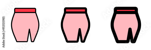 Editable pencil skirtvector icon. Clothing, fashion, apparel. Part of a big icon set family. Perfect for web and app interfaces, presentations, infographics, etc