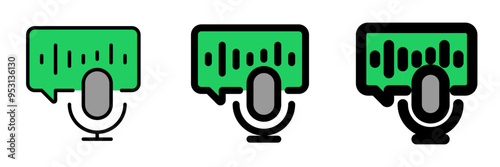 Editable podcast, audio book, chat, broadcast vector icon. Online learning, course, tutorial. Part of a big icon set family. Perfect for web and app interfaces, presentations, infographics, etc
