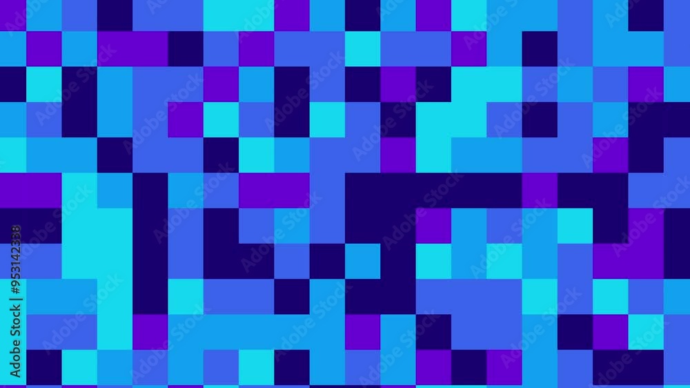 Blue Purple Pixel Grid Background Animation Blue Purple Pixel Grid Background Animation