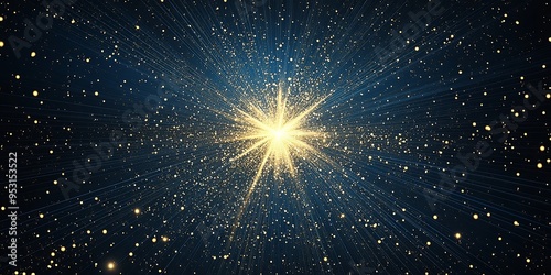 Golden Sunburst: A radiant ...