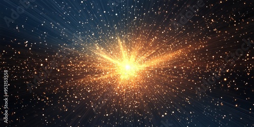 Golden Sunburst: A radiant ...