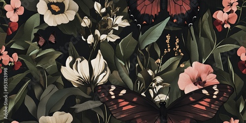 Floral Tapestry:  A delicat...