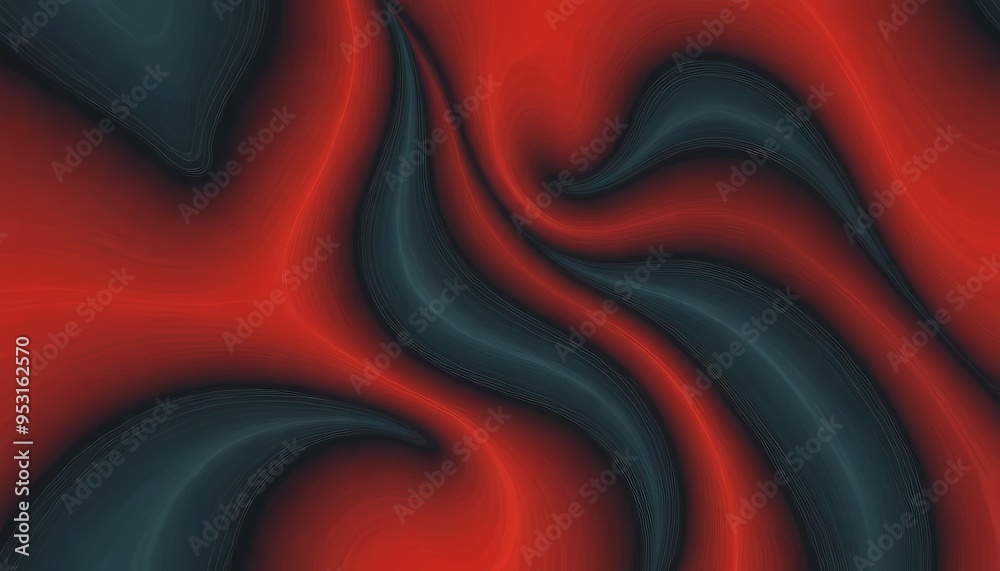 Abstract red and blue gradient with swirling shapes and lines. Abstract red and blue gradient with swirling shapes and lines.
