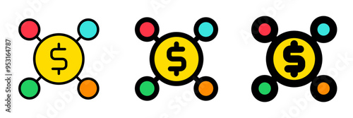 Editable money, budget vector icon. Part of a big icon set family. Perfect for web and app interfaces, presentations, infographics, etc