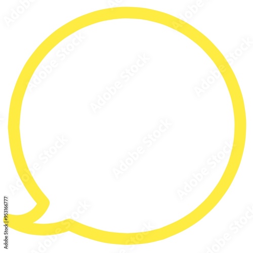 Yellow speech bubble icon, yellow speech bubble, yellow frame, yellow frame for text, yellow frame for any text, bubble text, for your text, for your sosial media, comic, yellow, png, massage, inbox