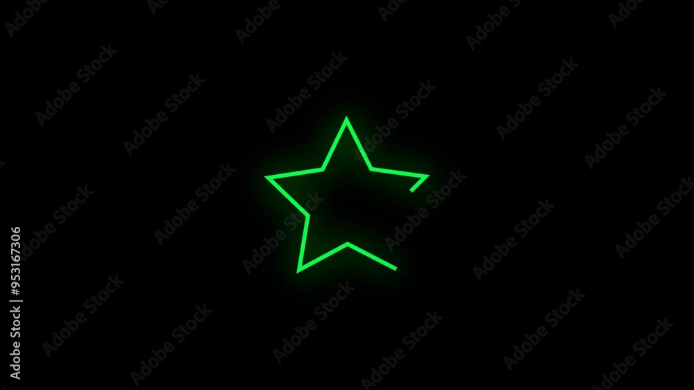 star icon video .4k stock video . star icon video .4k stock video .