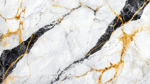 A marble background with deep, rich veins of emerald green and gold running through a smooth, polished black surface, creating a luxurious and opulent feel --ar 16:9 --q 2