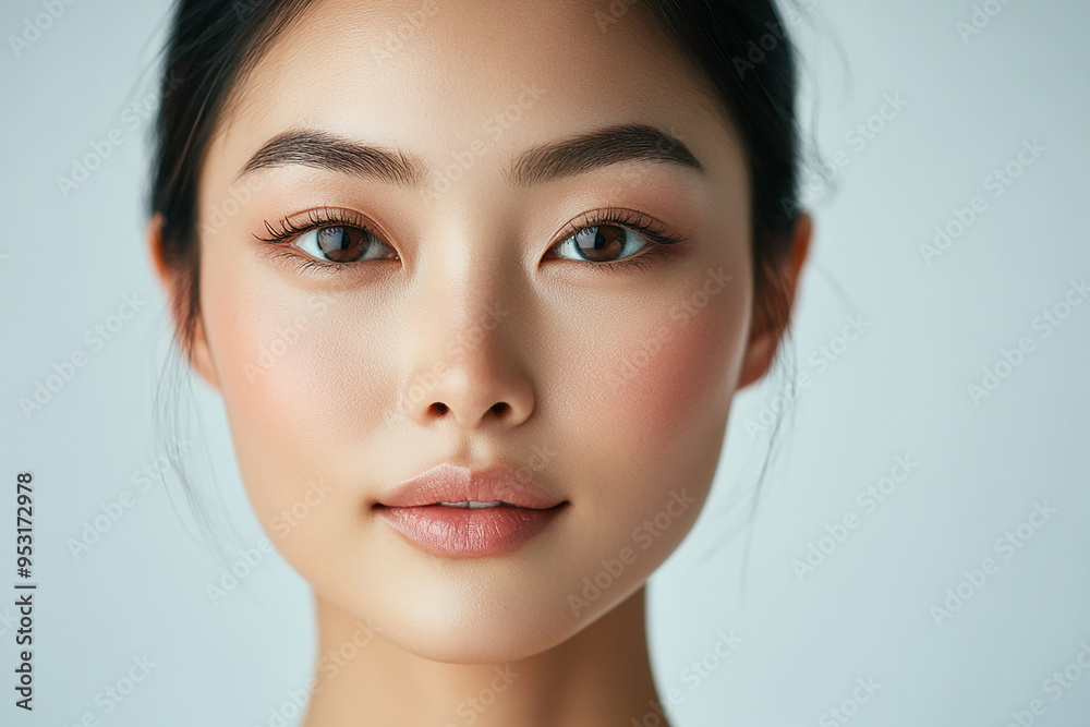 Close up portrait of a woman Close up portrait of a woman